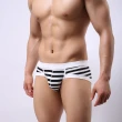 【SOUTONG】純棉時尚條紋吸排透氣型男平口褲(1件組)