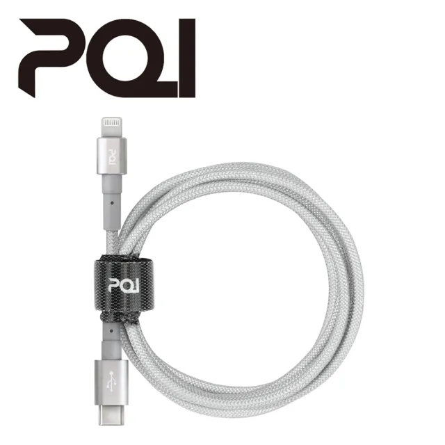 【PQI 勁永】iCable Type-c 蘋果充電編織線100cm(通過MFi認證)
