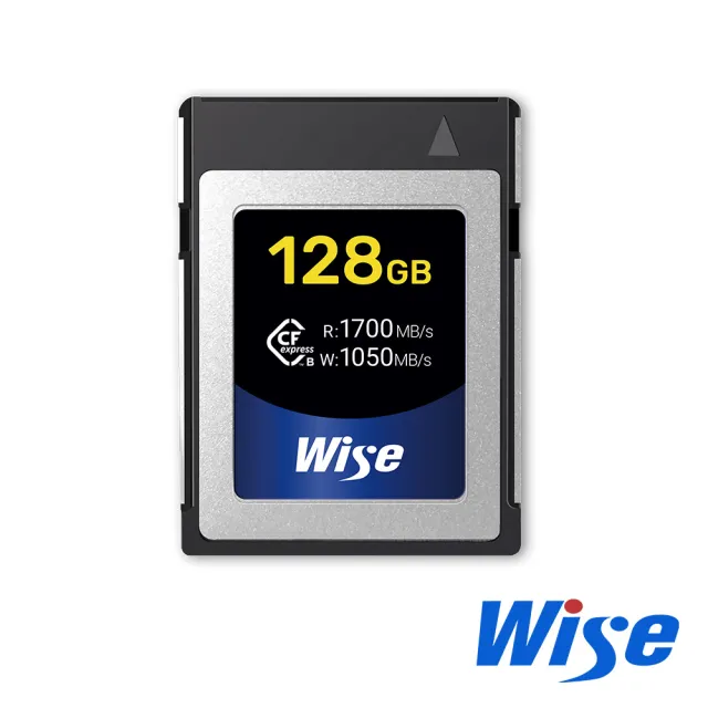 【Wise 裕拓】128GB CFexpress Type B 記憶卡(公司貨)