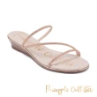 【Pineapple Outfitter】HALLIE 氣質閃耀楔型涼拖鞋(粉色)