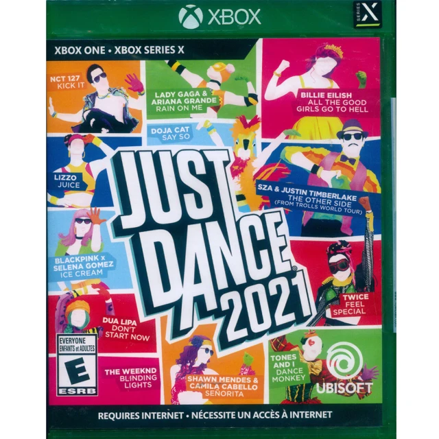 Microsoft 微軟 XBOX ONE 舞力全開 2021 中英文美版(Just Dance 2021)