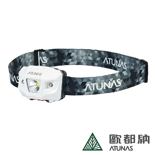 【ATUNAS 歐都納】Youdo4 LED閃電輕量化防水頭燈 A1LICC03(前燈/登山/露營/單車)