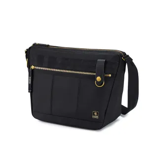 【PORTER INTERNATIONAL】自信經典NEW HEAT斜背包(黑)