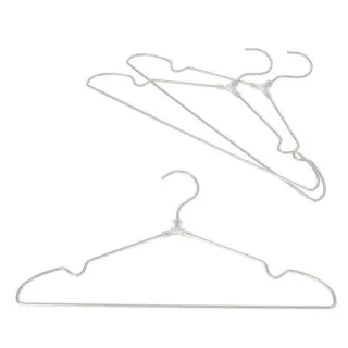【NITORI 宜得利家居】鋁製衣架 LOUIS 3入組 