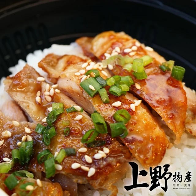 【上野物產】12片日式醬漬 無骨雞腿排(100g±10%/片 雞肉/雞排/烤肉)