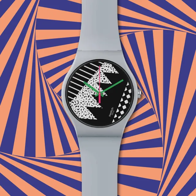 【SWATCH】New Gent 原創系列GRE_MEM L 手錶 瑞士錶 錶(41mm)