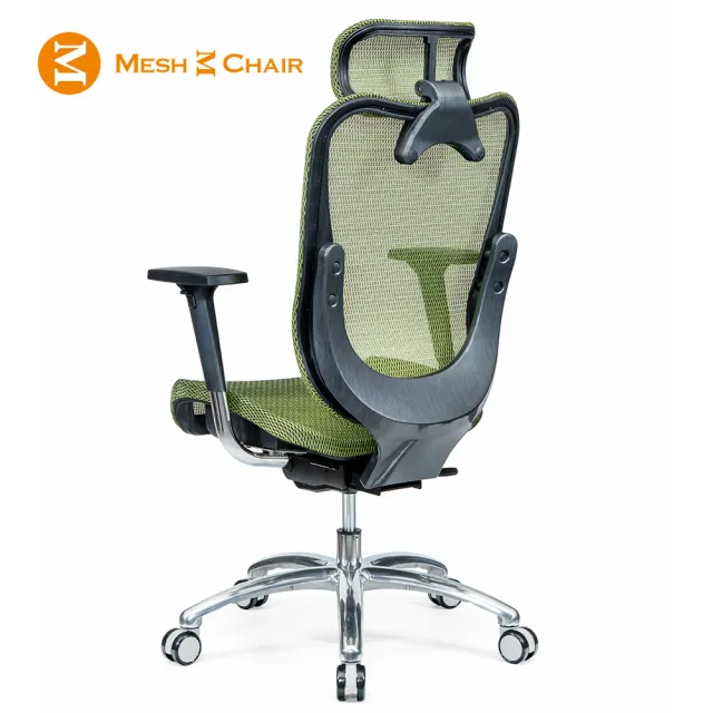 【Mesh 3 Chair】華爾滋人體工學網椅-尊爵版-蘋果綠(人體工學椅、網椅、電腦椅、主管椅)