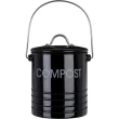 【Premier】提式廚餘桶 黑2L(回收桶 垃圾桶 收納桶 餿水桶)
