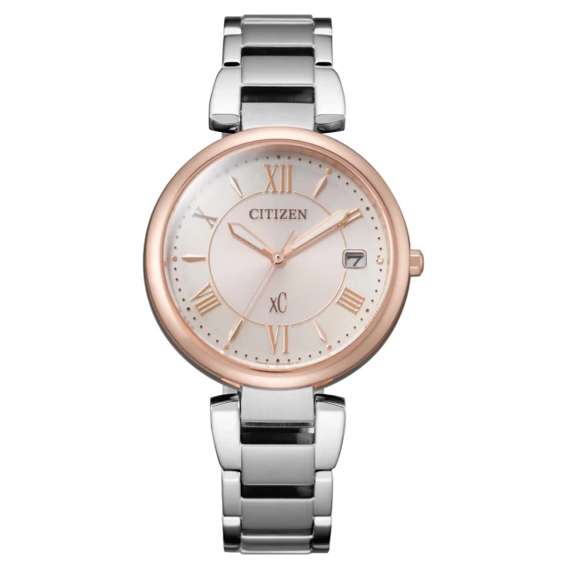 CITIZEN 星辰 XC 廣告款亞洲限定光動能女錶/33mm(EO1195-51W)