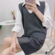 【RH】純色簡約針織毛衣背心(4色外罩式簡單好穿搭)