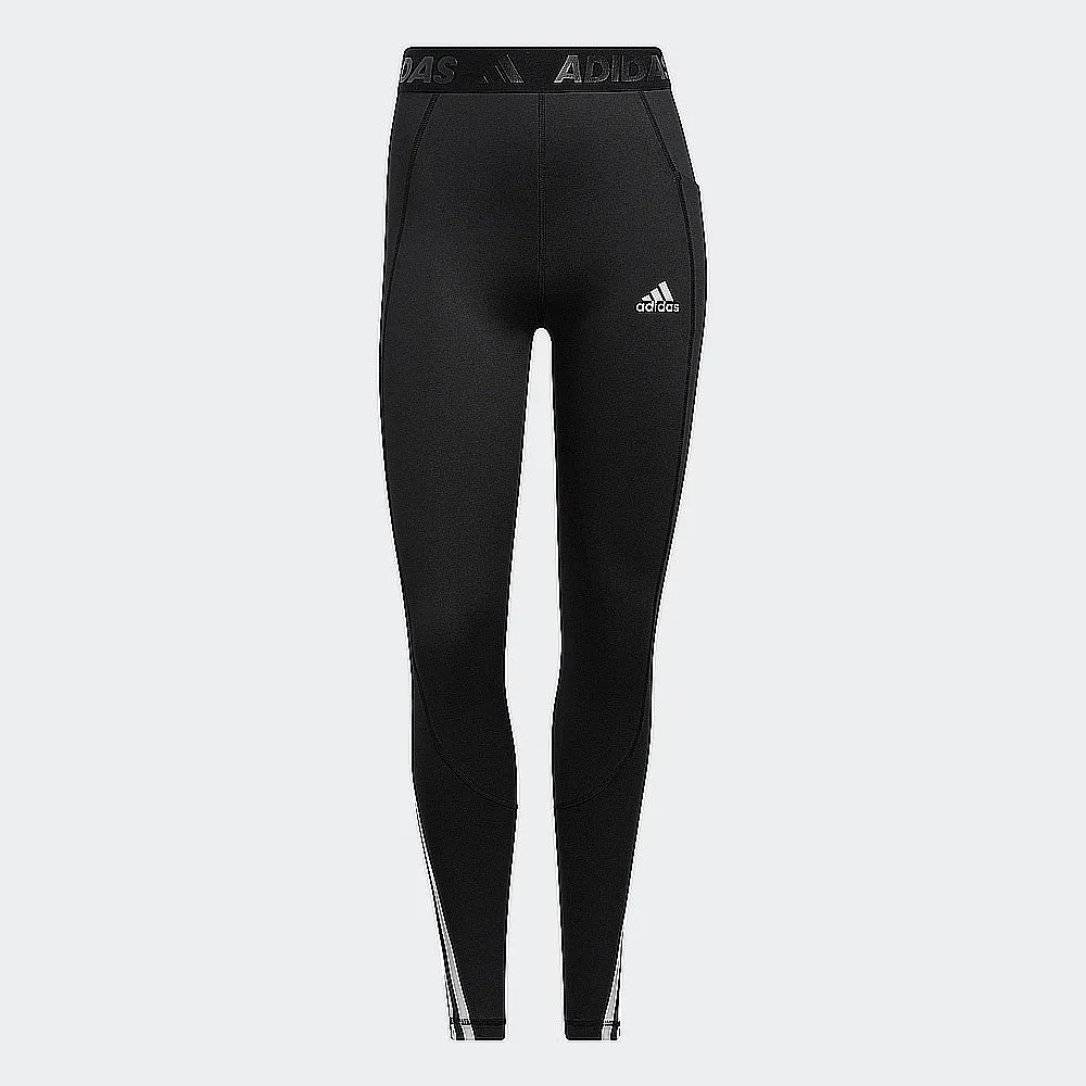 【adidas 愛迪達】TECHFIT 緊身褲 瑜珈 女 GR8248