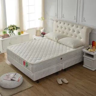 【睡芝寶】真三線+3M防潑水+乳膠棉抗菌+蜂巢式獨立筒床墊(單人3.5尺-護腰床正反可睡)