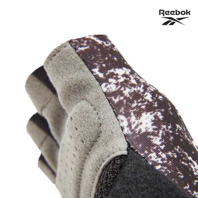 【REEBOK】女用速乾健身手套-數碼灰(S-L)