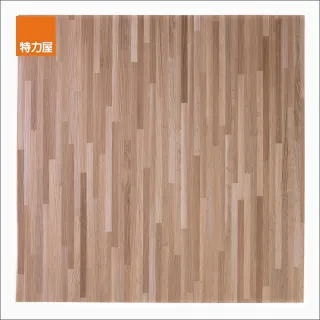 【特力屋】塑膠地磚 棕拼花木 45x45cm 0.5坪  DIY地板/塑膠地板/自黏地板/仿木紋/防水地板