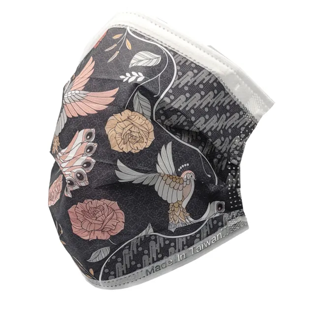 【Treasure Mask 無藏生醫】鳳凰 / 成人醫療口罩5入裝×4入組(MD雙鋼印/設計口罩/彩色口罩)