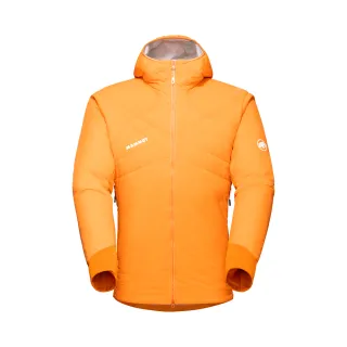 【Mammut 長毛象】Rime Light IN Flex Hooded 機能化纖連帽外套 深輻射黃/切達 男款 #1013-02150