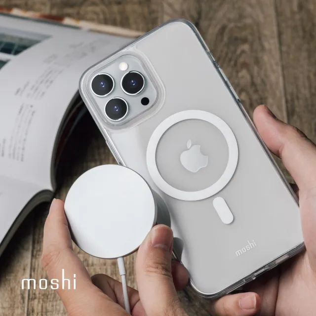 【moshi】iPhone 13 mini 5.4吋 Arx Clear MagSafe 磁吸輕量透明保護殼(iPhone 13 mini)