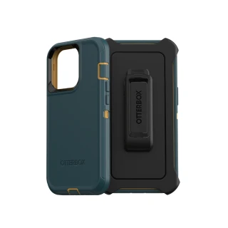 【OtterBox】iPhone 13 Pro 6.1吋 Defender防禦者系列保護殼(深綠)