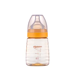 【韓國sillymann】寬口徑母乳實感PPSU輕巧設計款蜂蜜奶瓶(160ml)