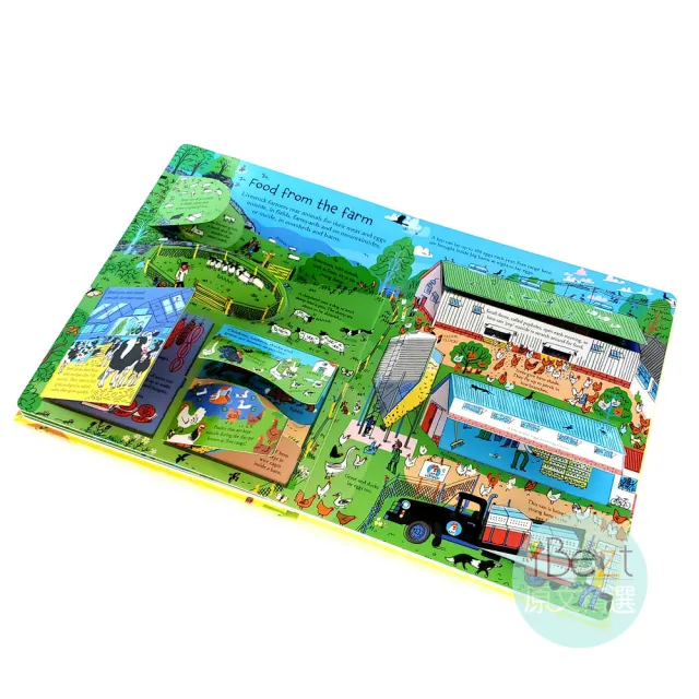 【iBezT】Where Food Comes From(Usborne See Inside)