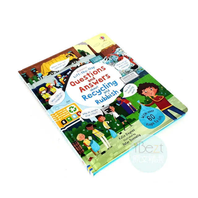 【iBezT】Questions and Answers About Recycling and Rubbish(Usborne Lift-the-flap)