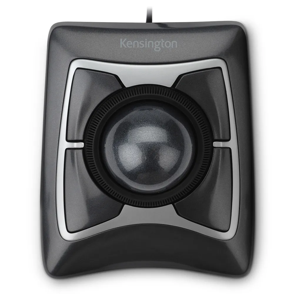 【Kensington】肯辛通 Expert Mouse Wired Trackball 專業款軌跡球滑鼠(K64325)