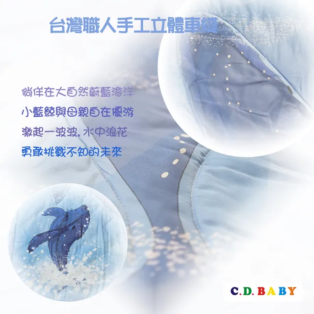 【C.D.BABY】友善地球系列天絲TM兒童水洗被(兒童被4X5尺 可水洗.)