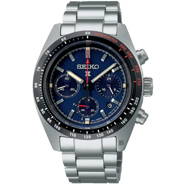 【SEIKO 精工】Prospex SPEEDTIMER 太陽能三眼計時手錶 618年中慶 推薦(SSC815P1/V192-0AF0B)
