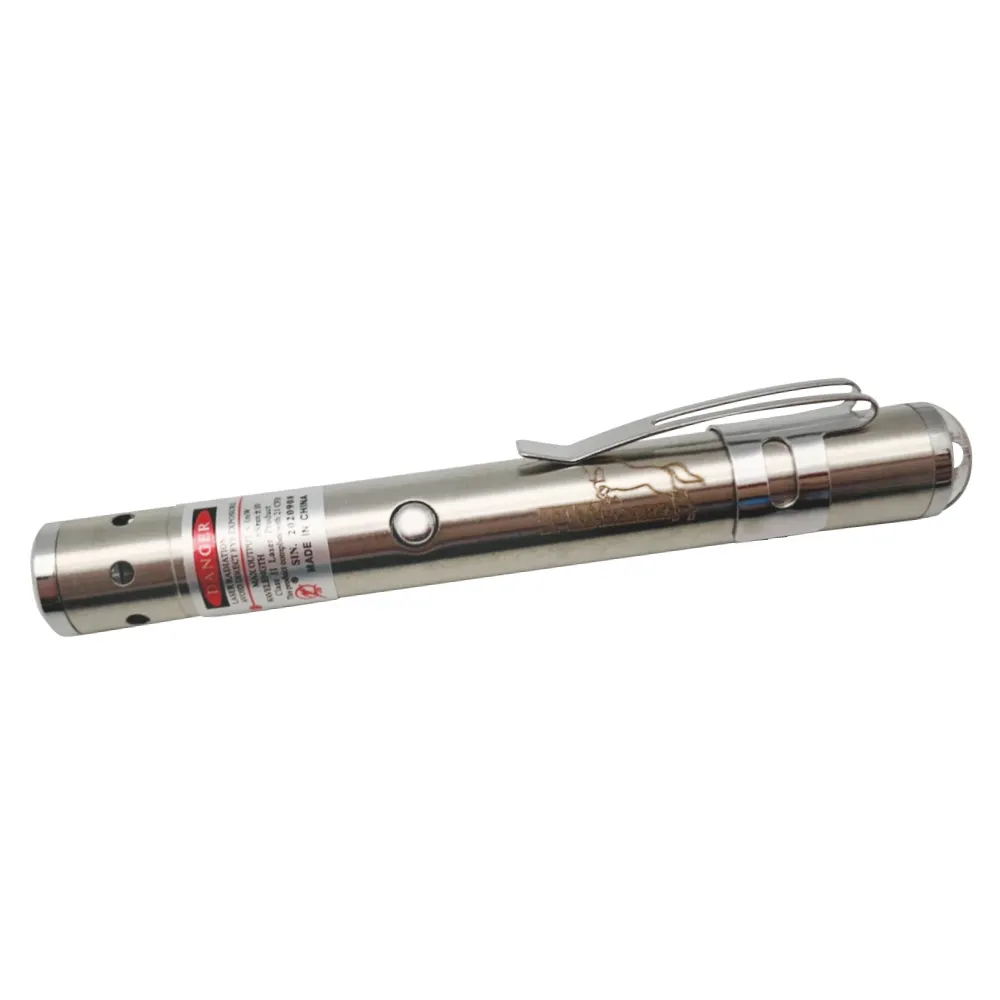【焊馬TW】CY-H5317 紅光單點 筆夾式 雷射筆 附電池