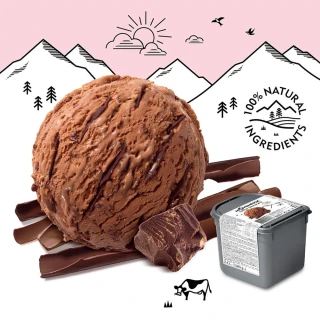 【Movenpick 莫凡彼】100%純天然家庭號2.4L冰淇淋1盒-冷凍配送(瑞士原裝進口)