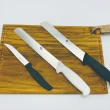 【SANELLI 山里尼】SUPRA系列 麵包刀 21CM 專業黑色 吐司刀(158年歷史、義大利工藝美學文化必備)