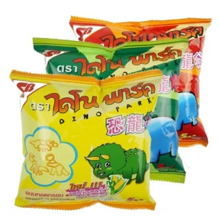 【CS22】泰國零食恐龍脆餅3小包裝4種口味(12入144小包)