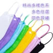 【小天兒】KF94素色同色系耳繩成人口罩(1包10入)