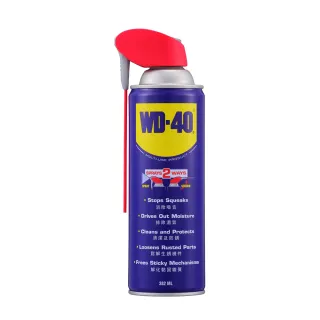 【WD-40】多功能除銹潤滑劑附專利型活動噴嘴 382ml(WD40)