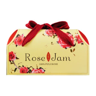 【埔里農會】花點心-山形玫瑰花瓣醬禮盒X1盒(160gX2瓶/盒)
