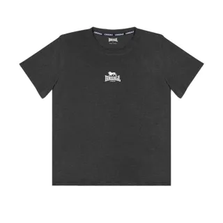 【LONSDALE 英國小獅】潮流LOGO短袖T恤(灰色 LT250002)