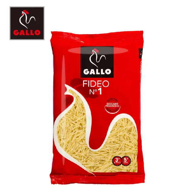 【Gallo 公雞牌】西班牙短麵義大利麵 250gX1包(廣紘國際官方直營)