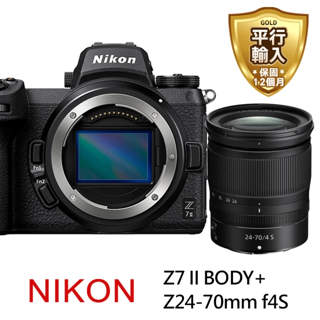 【Nikon 尼康】Z7 II+Z24-70mm f4S(平行輸入)