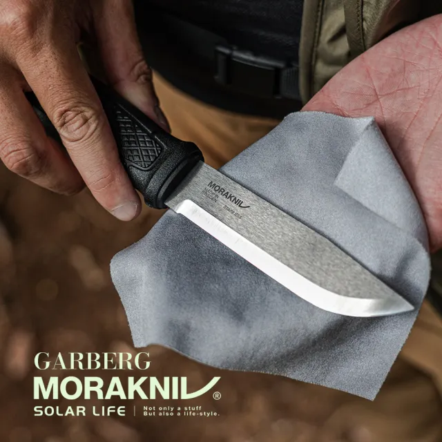 【MORAKNIV】Garberg 全龍骨式不鏽鋼直刀&求生配件 Garberg with Survival Kit 13914(戶外直刀)