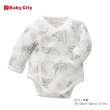 【Baby City 娃娃城】天絲棉長袖初生連身衣/歐洲白(XS/S)