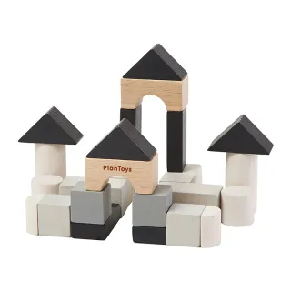 【Plantoys】迷你木質城堡積木組(木質木頭玩具 桌遊 外出玩具)