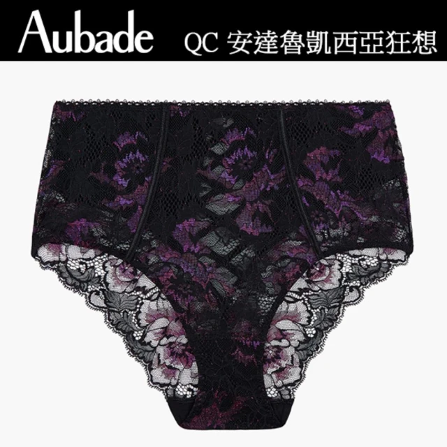【Aubade】黎明之愛蕾絲高腰褲-QA(黑)