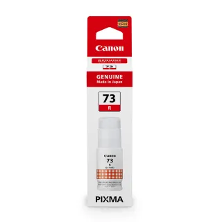 【Canon】官方直營 GI-73R 原廠連供橘紅色墨水(適用機型：G570/G670)