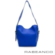 【RABEANCO】RIKKA 時尚牛皮手提/肩背包-大(藍色)