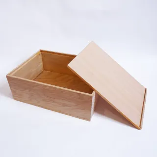 【MU LIFE 荒木雕塑藝品】千年檜木收藏木盒-特大(檜木)
