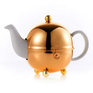 【TWG Tea】現代藝術系列茶壺(白金色/900ml)