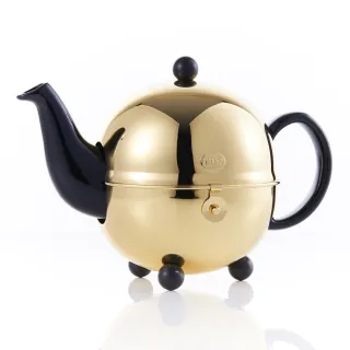 【TWG Tea】現代藝術系列茶壺(黑金色/900ml)