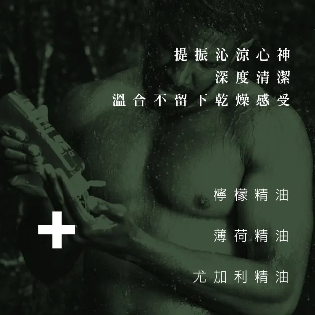 Man Cave Wild Mint英國男士沁涼薄荷沐浴精(500ml)