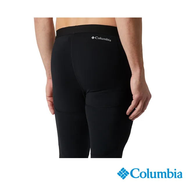 【Columbia 哥倫比亞 官方旗艦】男款-  Omni-Heat 3D 保暖快排內著長褲-黑色(UAO07680BK / 快排.保暖.透氣)