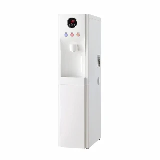 【麗水生活】HM-290冰溫熱落地飲水機-白色(落地型飲水機)
